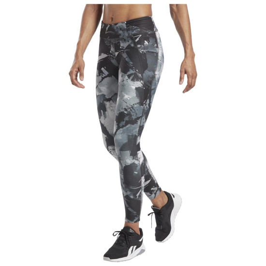 Reebok Γυναικείο κολάν Lux Allover print